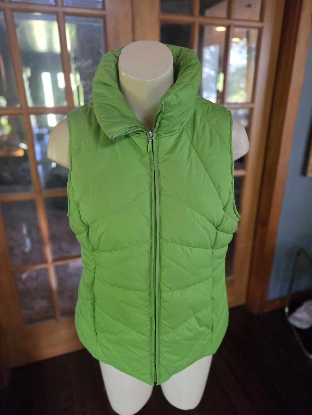 Kenneth Cole Reaction Women’s Lightweight Green Puffer Vest